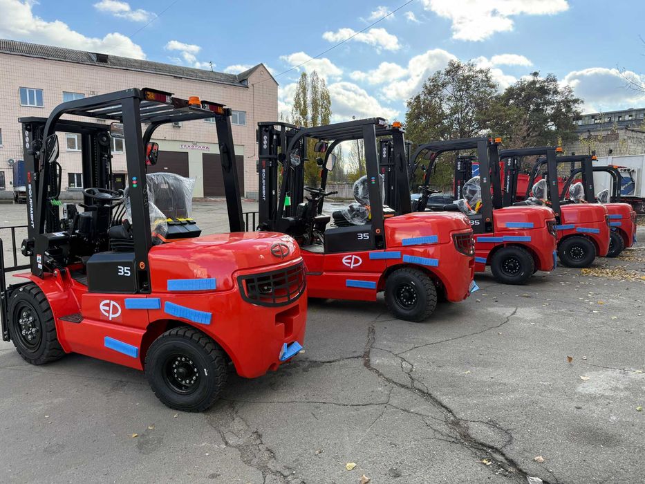 Новий навантажувач EP 20T3, 2т/4.8м, sideshift ДВИГУН Mitsubishі 07.25