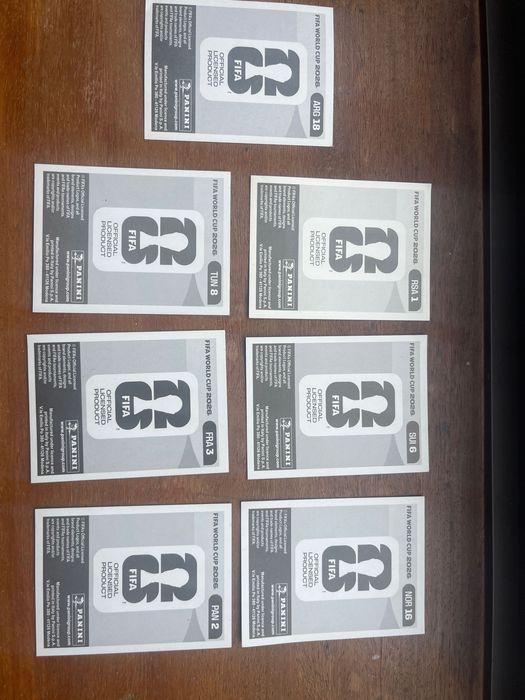 Cromos da copa 2026 da panini