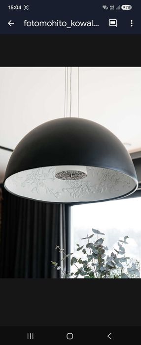 Lampa nad stół duza 60cm