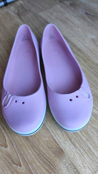 baleriny Crocs W6 lawendowe /liliowe
