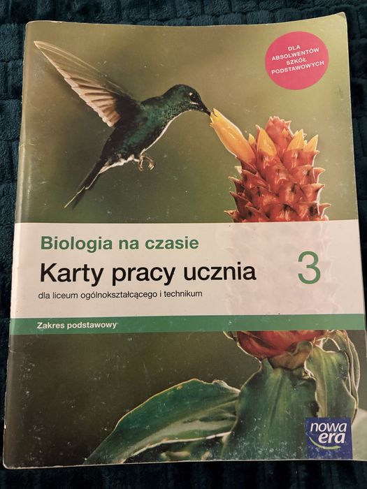 Karty pracy ucznia 3 Biologia na czasie