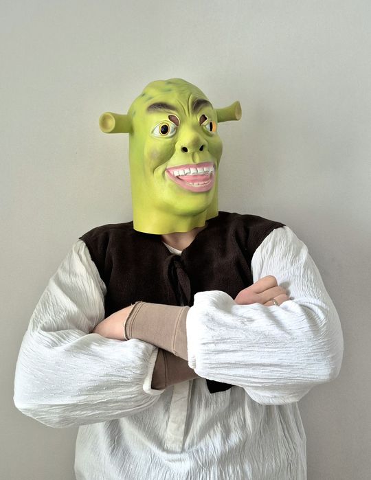 Maska Shrek + kostium