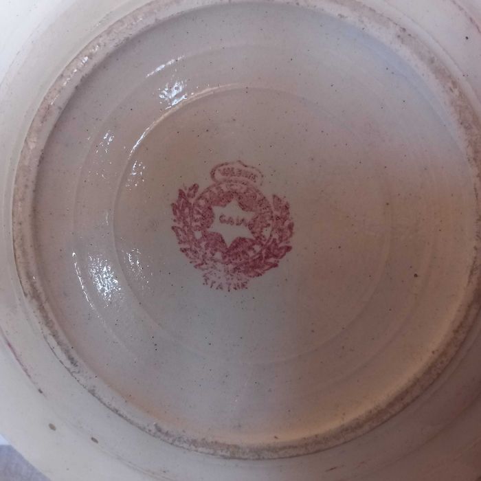 Par de pratos séc XIX da Fábrica das Devezas