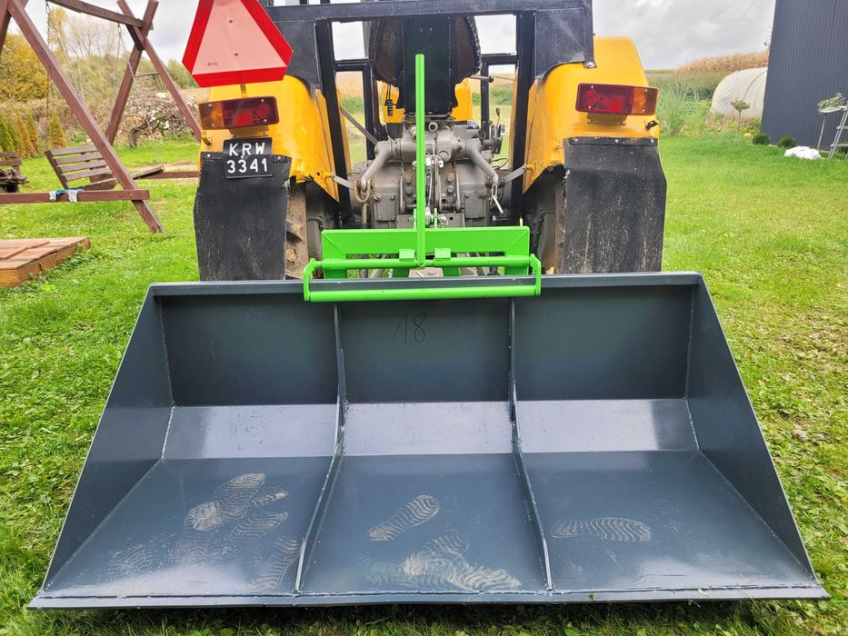 Łyżka na tył ciągnika z kiprem łycha do ziemi gruzu śniegu NOWA Szufla