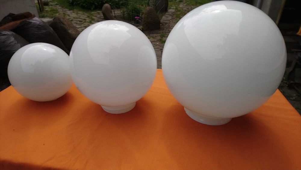 Klosze do lamp PRL