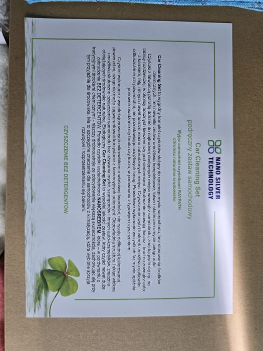 Zestaw samochodowy Raypath sprzątanie czyściki, idealny na prezent