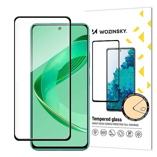 Szkło hartowane Wozinsky Full Glue z czarną ramką do Huawei Nova 11 SE