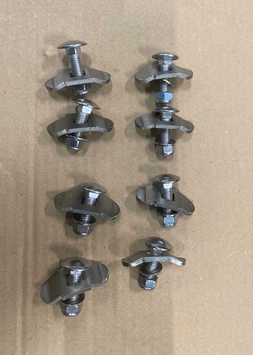 Zestaw do adaptacji bagażnika rowerowego VW na uchwyt do koła i inne