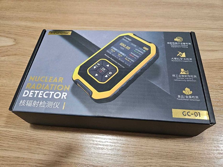 Дозиметр Радіації Побутовий, Лічильник Гейгера FNIRSI GC-01