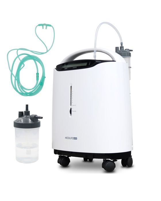 Przenośny koncentrator tlenu Medilife Aria pro 5l 96% ultra cichy