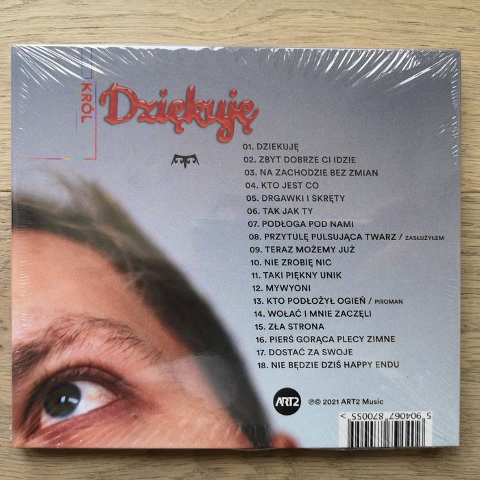 Płyta CD Król "Dziękuję" nowa zafoliowana