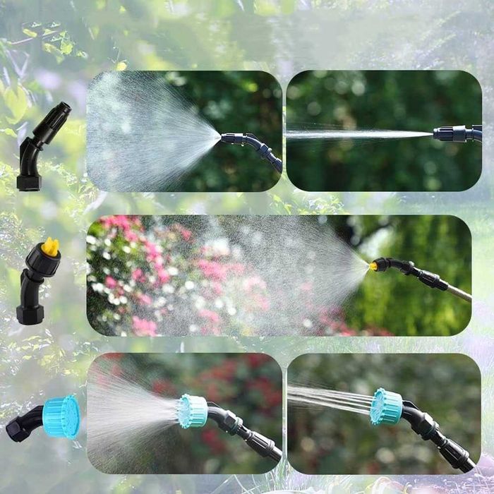 Akumlatorowy opryskiwacz elektryczny z dyszami plus wąż ciśnieniowy