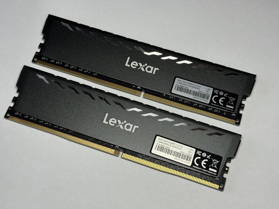 Pamięć RAM Lexar Thor DDR4 16GB (2 x 8GB) 3200 CL16 Szary