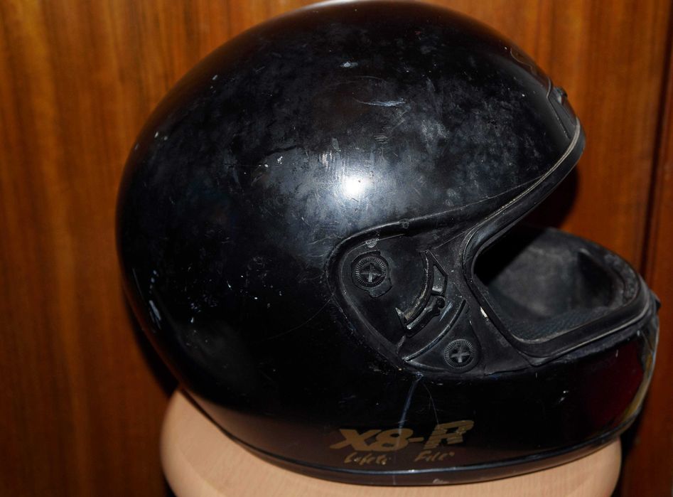 Capacete mota: 1 euro