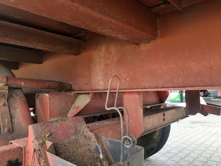 Przyczepa ciezarowa rolnicza RESOR platforma zboza siana bel slomy