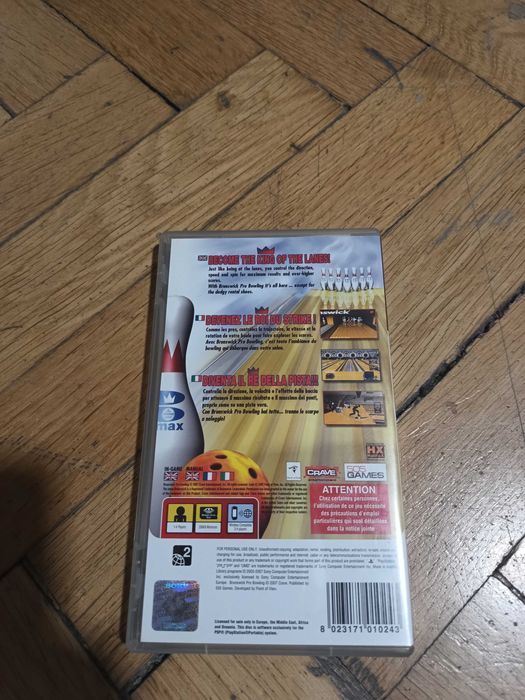 Brunswick Pro Bowling Psp