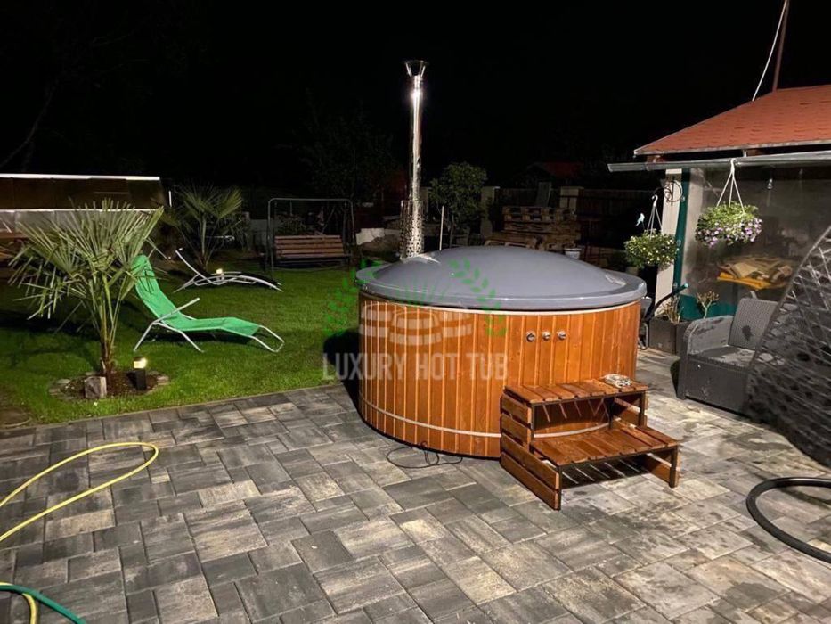 Купель на дровах від виробника! СПА чан! Купіль з джакузі! ОФУРО!