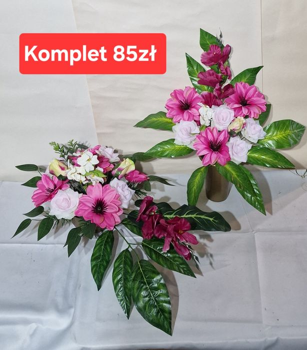 Stroiki oraz komplety na groby