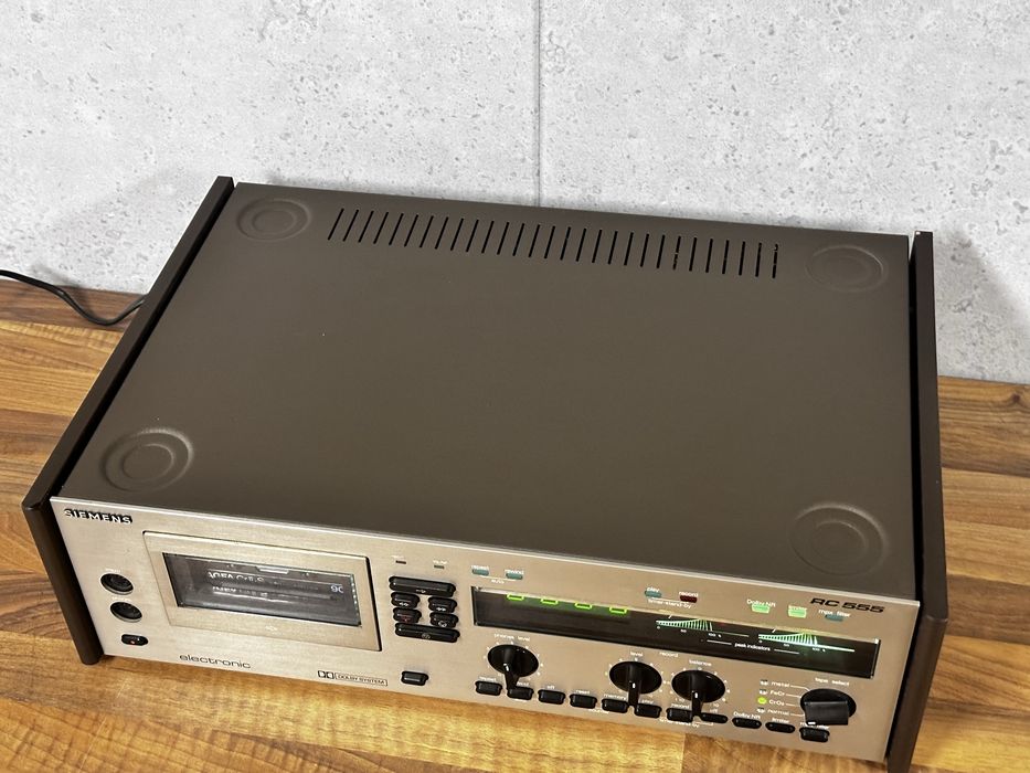 Siemens RC 555 Deck/Magnetofon vintage, piekny stan
