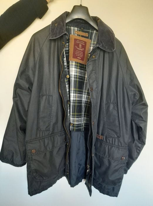 Casaco encerado Cottons  estilo Barbour