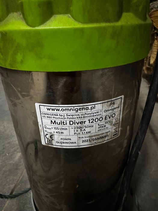 Pompa do deszczówki automatyczna Omnigena Multi Diver 1200