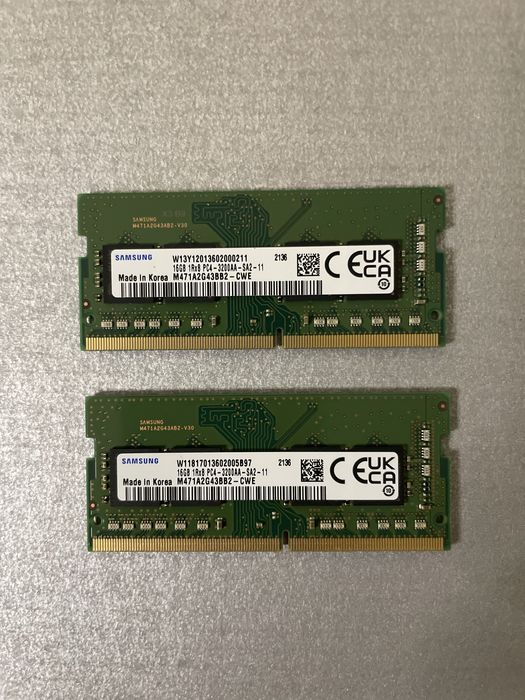 DDR4 SODIMM 16gb 3200mhz