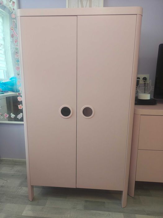 Zestaw szafa i komoda Ikea Busunge