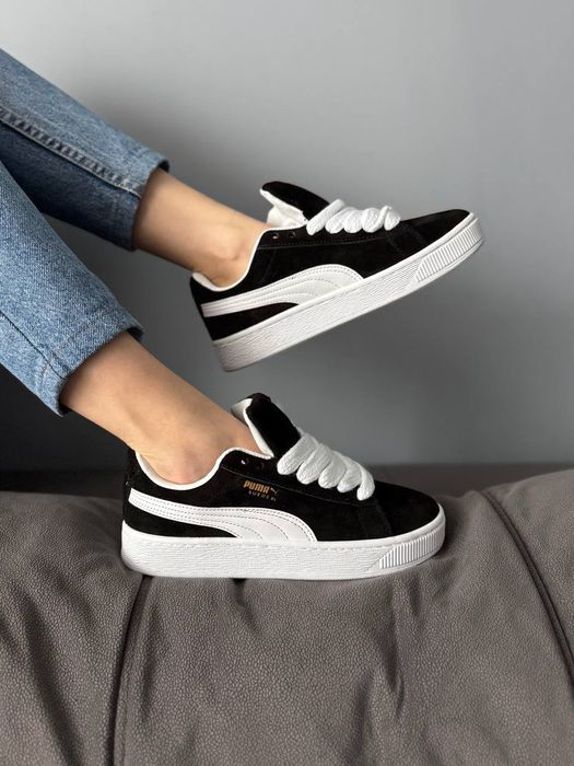 Кросівки Puma Suede XL White - Black premium