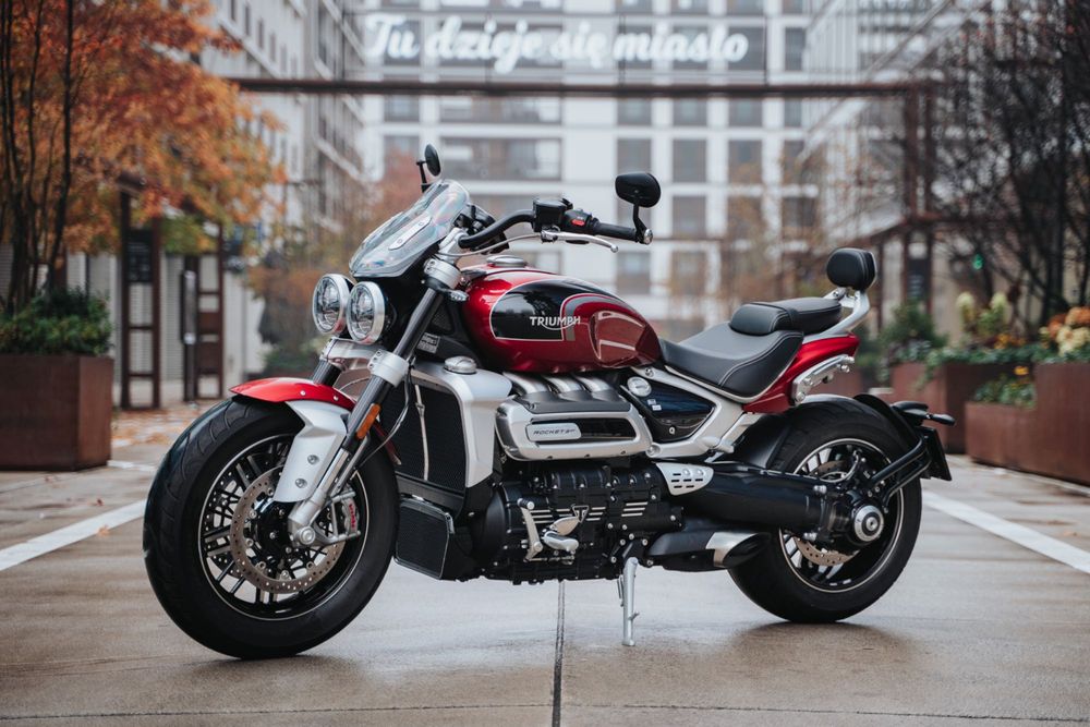 Triumph Rocket 3GT ( 2,5L ) - Wypożyczalnia Motocykli Warszawa | Rent Motorcycle Warsaw
