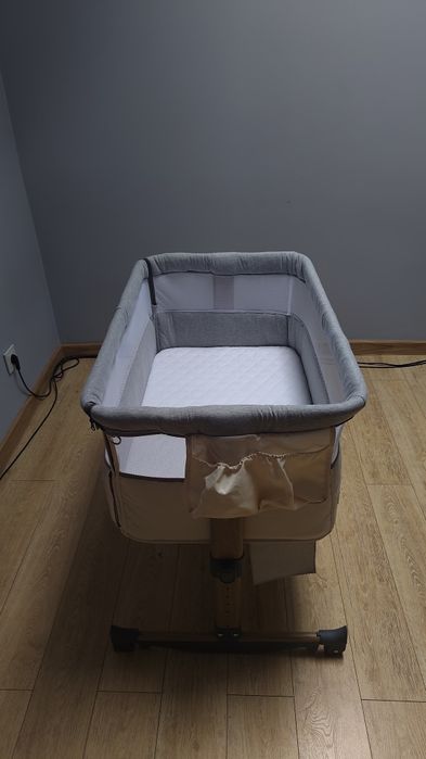 Łóżeczko dostawne Leonie Beige Sand