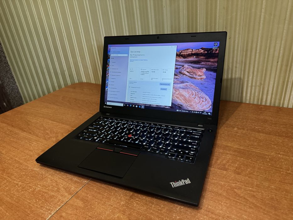 Ноутбук Lenovo ThinkPad T450 core i5 5gen