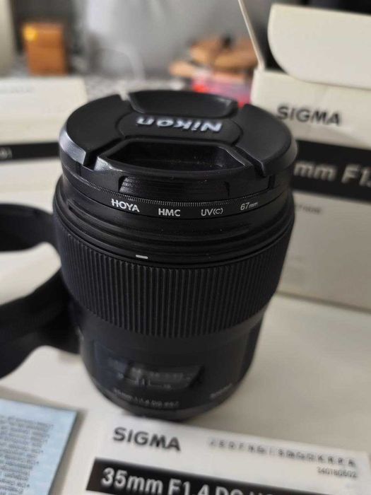 Sigma 35mm f/1.4 DG HSM Art Nikon F + Докстанция UD-01NA