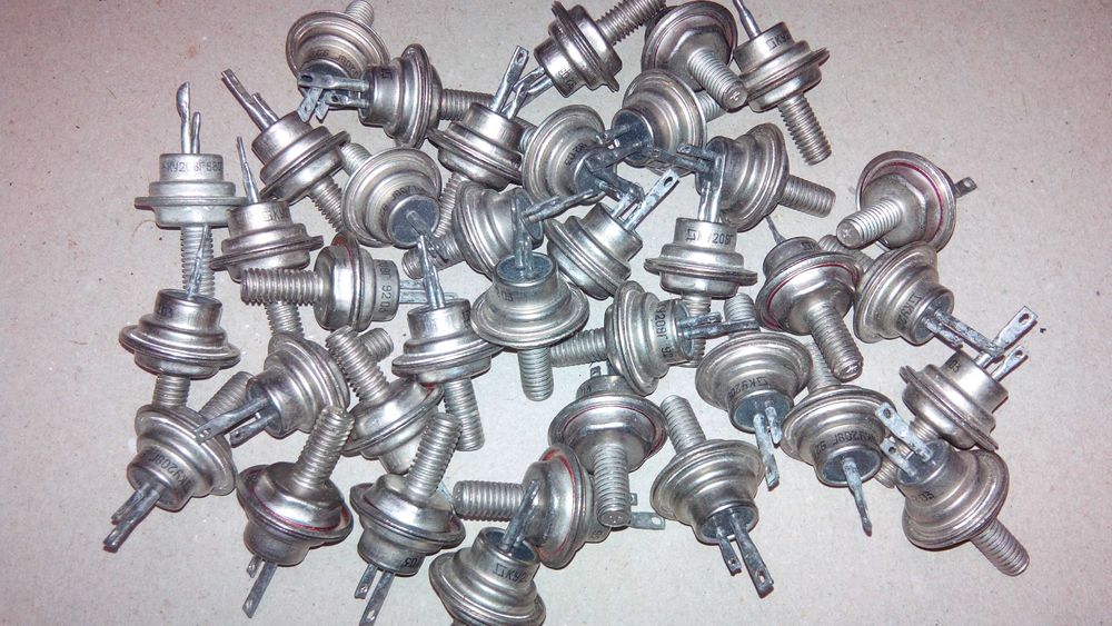 Тиристоры ТО125-12.5 КУ208Г пр-ва СССР