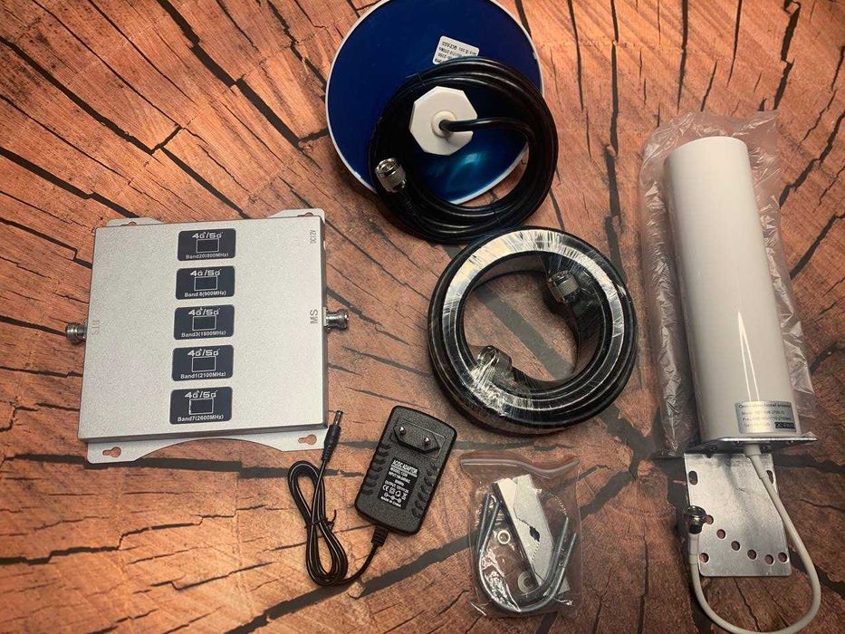 GSM репитер 5 диапазонов усилитель связи 800 900 1800 2100 2600 3G 4G