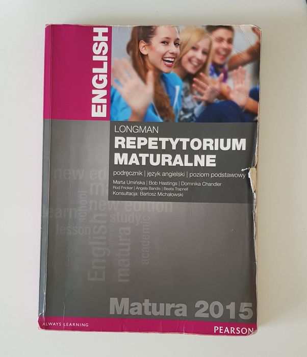 Repetytorium maturalne English Longman poziom podstawowy matura 2015