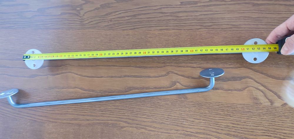 2 drążki drążek szyna szyny reling IKEA