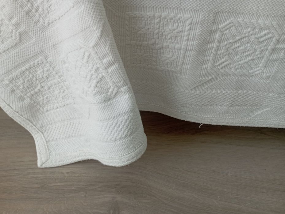 Colcha 100% algodão para cama de solteiro