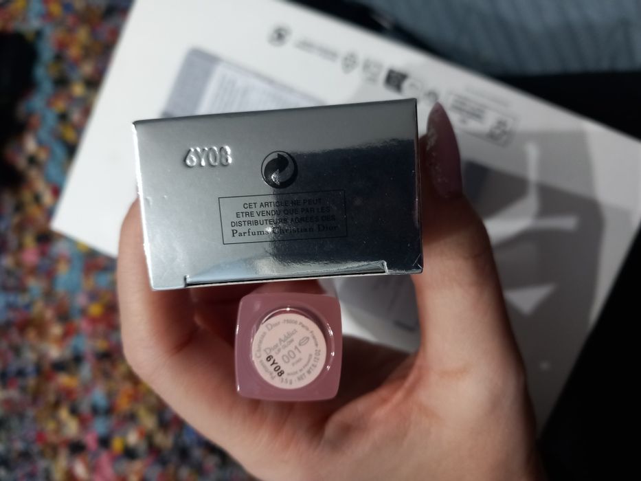 Nowa pomadka Dior  001 lip glow
