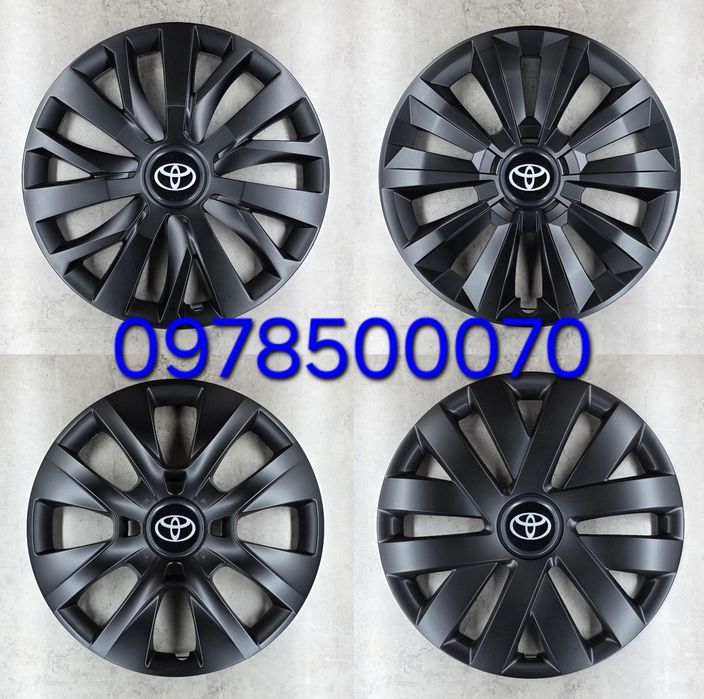 Ковпаки Toyota R15 Avensis Corolla Rav4 Auris Yaris