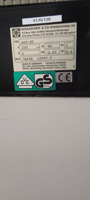 Niszczarka do dokumentów marki Schleicher