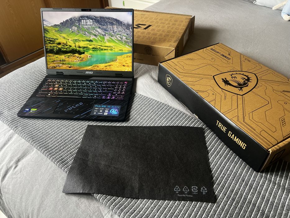 Está impecável, pouquissimo usado | Troco por scooter Nmax 125 | Portátil Gaming MSI 16" Pulse 16 Al C1VGKG-041XPT Core Black
