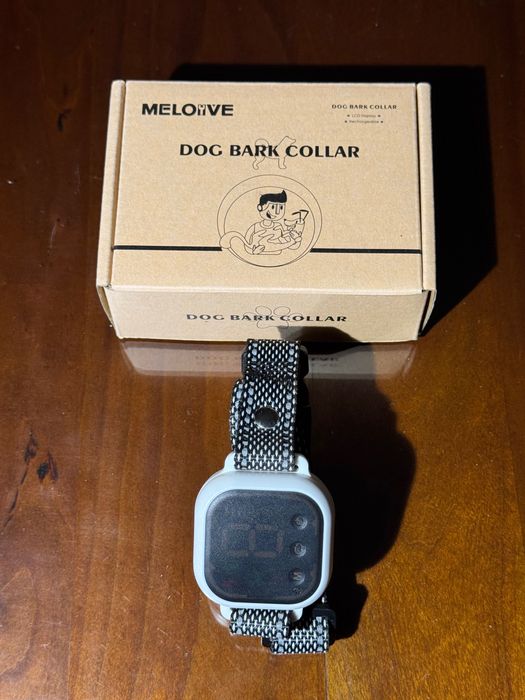 Coleira Anti latido Cães 3 modos choque/vibração/som