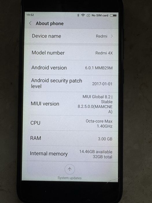 Smartfon Redmi 4X 3/32 GB Xiaomi