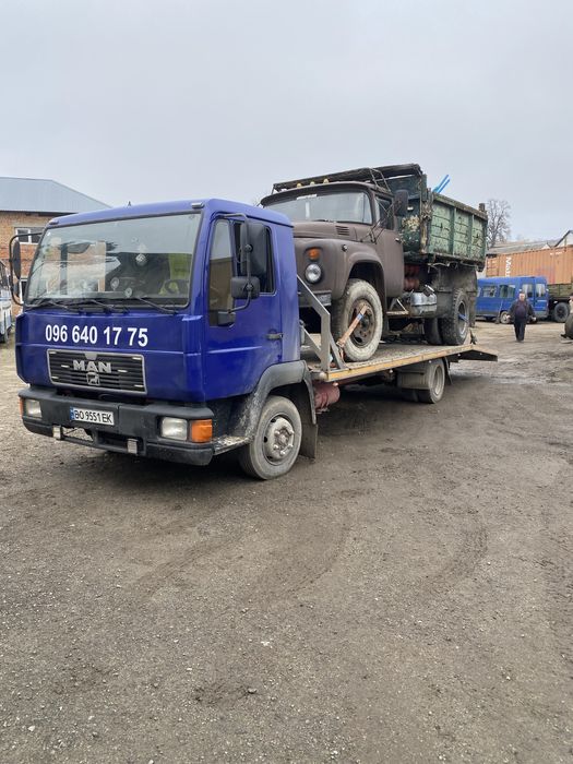 Послуги евакуатор Тернопіль до 6.5 т.