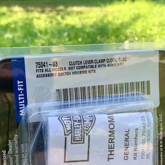 Harley-Davidson Годинник на Кермо Handlebar Clock