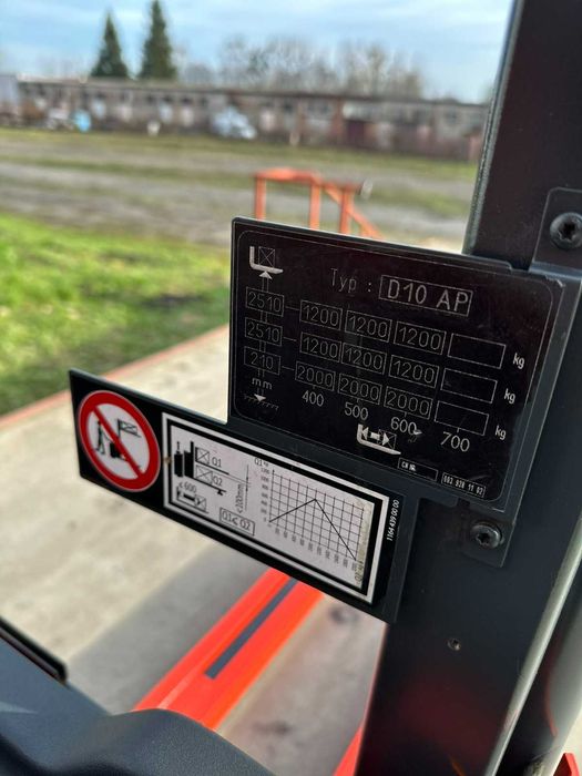 Штабелер електричний навантажувач 1326* Linde D10АР 1,2-2т 240 см 2020