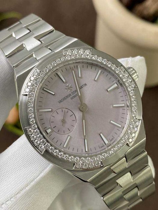 Vacheron Constantin Overseas 2305V stal diamenty 37 mm