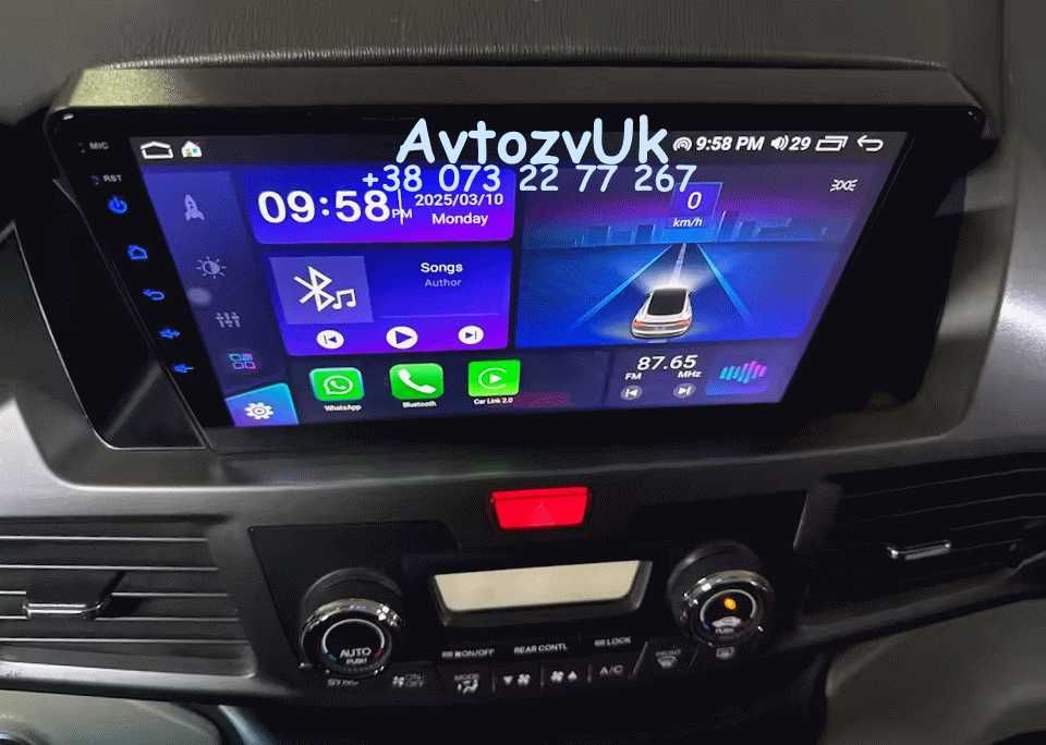 Магнитола CR-V Honda ODYSSEY ELYSION CRV RIDGELINE usb CarPlay Android