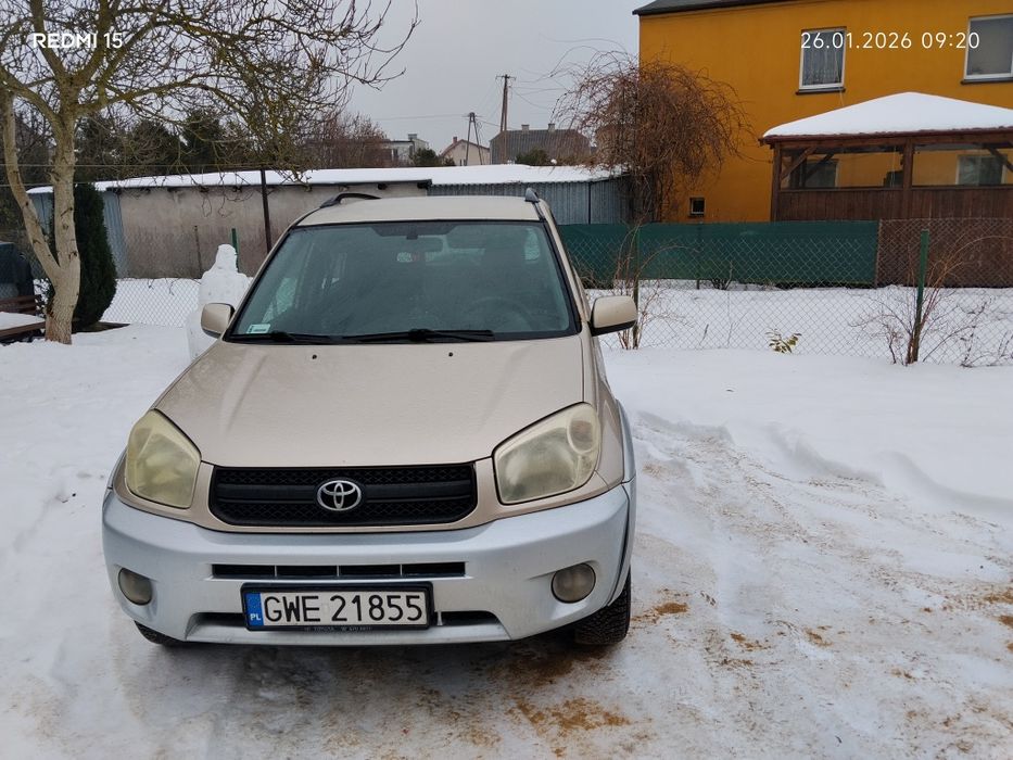 Samochód osobowy TOYOTA RAV 4