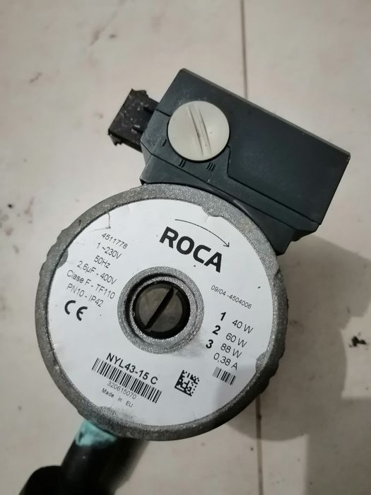 Bomba de circulação de águas de aquecimento